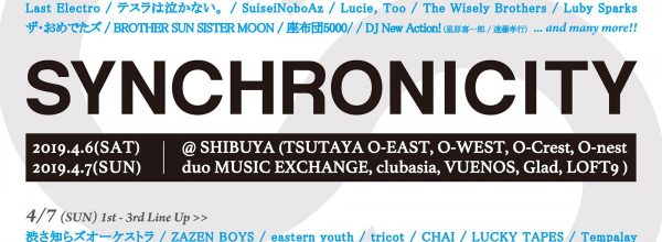 SYNCHRONICITY’19